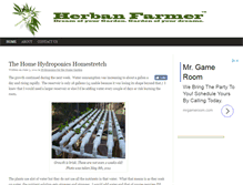 Tablet Screenshot of herbanfarmer.com